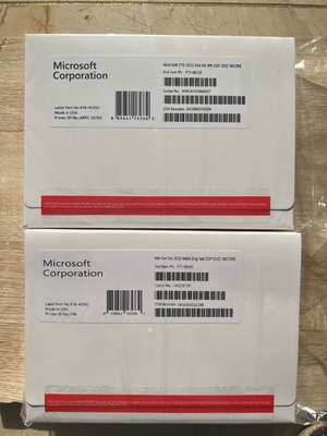 Paquete del DVD de Data Center del estándar del servidor 2022 de Microsoft Windows