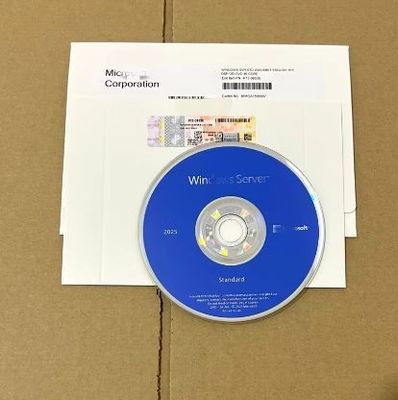 Original Win Server 2025 estándar / Centro de datos DVD de 64 bits Todo incluido Inglés Software de activación en línea
