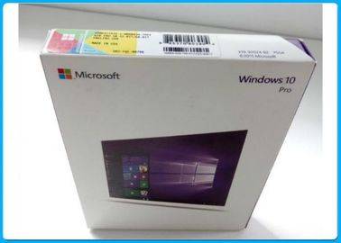 Versión en línea de 64 del pedazo de Microsoft Windows 10 del favorable DVD al por menor de la caja ingleses de la activación