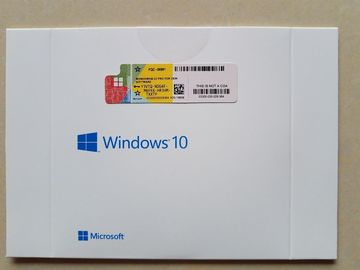 64 paquete del OEM de Windows 10 del pedazo favorable, llave de la licencia del OEM de Windows 10 con lengua multi