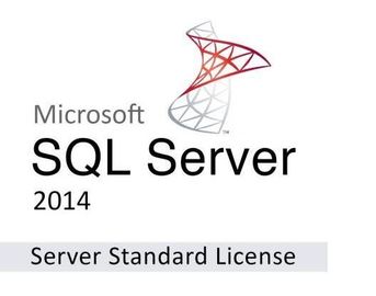 OEM inglés original del DVD del estándar del SQL Server 2014 del ms de los códigos dominantes del software