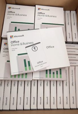 Oficina 2024 Hogar Negocio MAC / PC Enlace de llave de por vida Oficina 2024 HB Retail Box