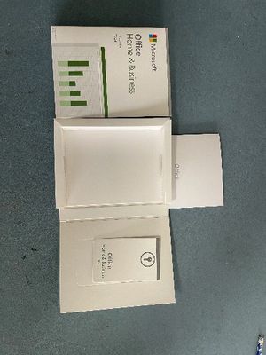Oficina Hogar y Negocios 2024 Oficina HB 2021 Caja sin medios de comunicación Completo paquete de llaves obligatorias Caja minorista