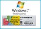 Etiqueta engomada dominante de Microsoft Windows 7 llenos de la versión fácil usando la activación en línea