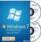 Caja al por menor profesional 32 y 64 pedazo DVDs de Windows 7 del trabajo del 100% para una PC