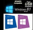 Favorable caja al por menor de Microsoft Windows 8,1 (triunfo 8,1 para ganar la favorable mejora 8,1) - llave del producto