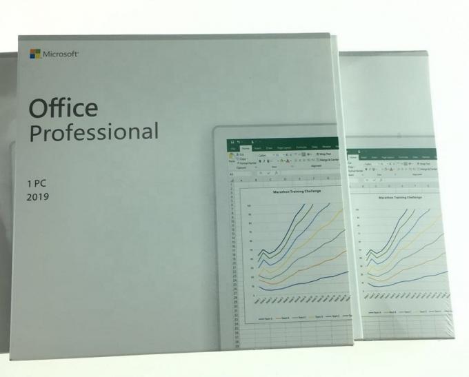 El DVD vende el Microsoft Office dominante digital profesional 2019 de Microsoft Office al por menor 2019 de la oficina del sistema completo de la caja 2019 favorable más llave