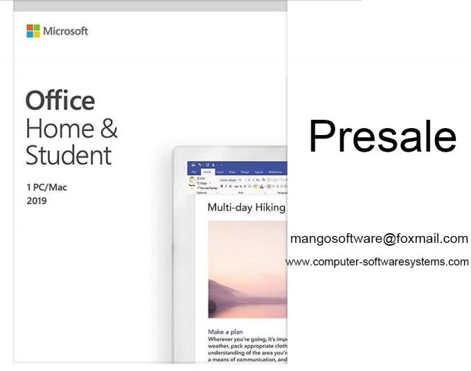 Hogar de la transferencia directa de MS Office 2019 de la pre-venta y activación en línea de la versión el 100% del estudiante