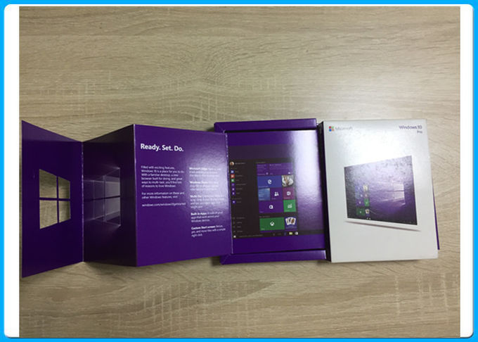 Versión lingüística multi de la favorable caja al por menor de Microsoft Windows 10 con garantía del tiempo de la vida