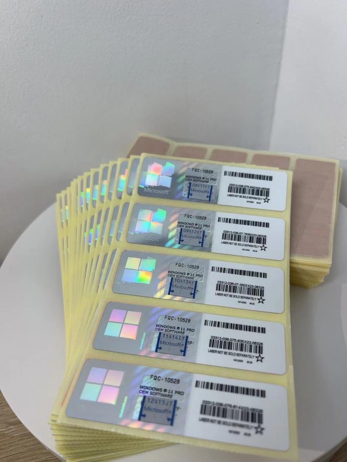 La garant&iacute;a de por vida de la favorable del Coa de Windows 11 activaci&oacute;n en l&iacute;nea global de la etiqueta engomada gana 11 favorable KeyPo 1