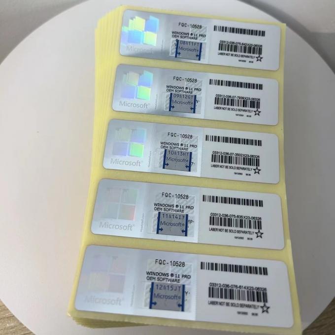 La garant&iacute;a de por vida de la favorable del Coa de Windows 11 activaci&oacute;n en l&iacute;nea global de la etiqueta engomada gana 11 favorable KeyPo 0