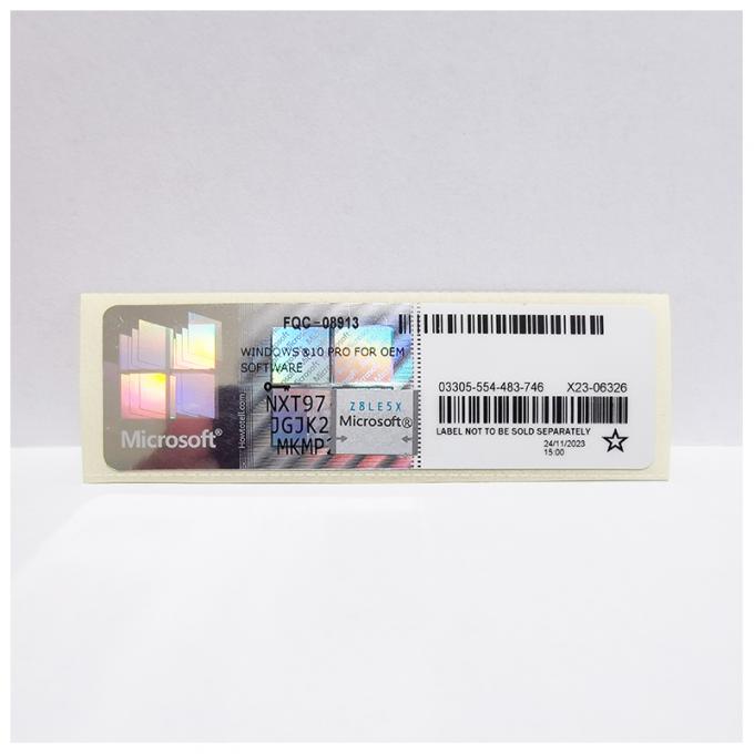 Win 10 Win 11 profesional Win 10 Win 11 Pro COA pegatina de venta al por menor clave 6 meses de garantía 1
